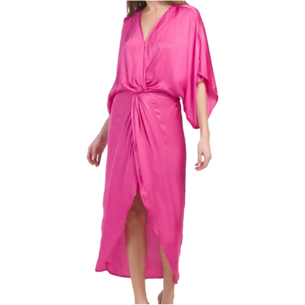 NWT Young, Fabulous & Broke x REVOLVE Siren Satin Dress